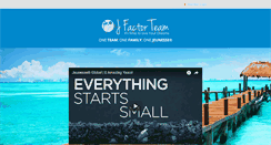 Desktop Screenshot of jfactorteam.com